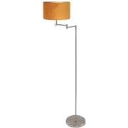 Mexlite vloerlamp Bella - staal - metaal - 45 cm - E27 fitting - 3877S...