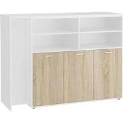 Meubel multifunctioneel buffet en bartafel Soest - L124 x H113 cm