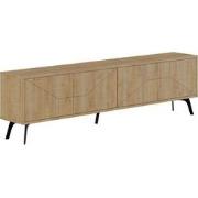 Tv-meubel 4 deuren L180 cm - Dune