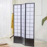 Fine Asianliving Japans Kamerscherm Shoji B135xH180cm Scheidingswand