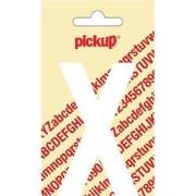 Plakletter Nobel Sticker letter X