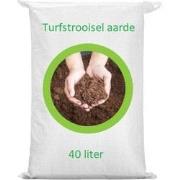 Turfstrooisel aarde 40 liter