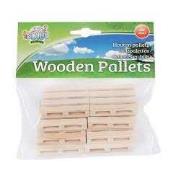 Houten pallets set van 8 stuks