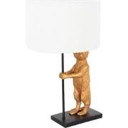 Anne Lighting tafellamp Animaux - zwart - metaal - 30 cm - E27 fitting...