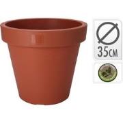 Bloempot ek rond 35 cm