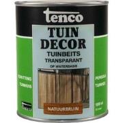 Tuindecor transparant natuurbruin 1l verf/beits