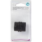 Recht verbindingsstuk met schroefdraad connection part met screw 1/2 i...