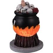 Skull Stew Cauldron 12x5x20 cm Halloween