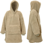 Hoodie Teddy chateau grijs 70x50x87 cm