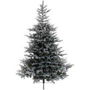 Kunstkerstboom besneeuwd Grandis Fir met scharnieren H150 cm D90 cm