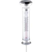 Lamp solar&thermometer 1led