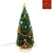 Kerstboom met verlichting 23 cm hoog