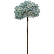 Kunstbloem hortensia 66 cm, blauw