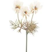 Kunstbloem cosmos cream, 28 cm