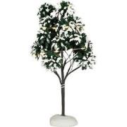 Snowy tree lighted battery operated h23xd12,5cm