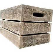 Wood4you - bijzetkrukje Steigerhout  60L x 35H x 37B cm