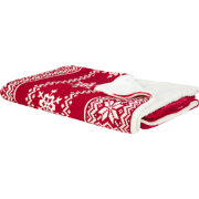 Beliani VANTAA - Plaid-Rood-Polyester