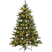 Beliani FIDDLE - Kerstboom-Groen-Synthetisch materiaal