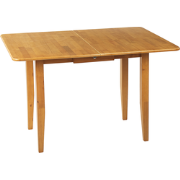 Beliani MASELA - Eettafel-Lichte houtkleur-Rubberhout