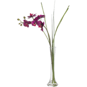 Paarse kunstmatige waterillusie orchidee H65