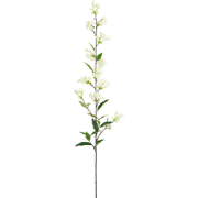 Witte kunstspirea stengel H95