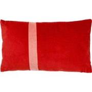 Dutch Decor PIPPA - Sierkussen velvet Aurora Red 30x50 cm - rood - Dut...