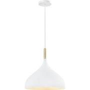 QUVIO Hanglamp rond wit - QUV5129L-WHITE
