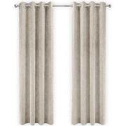 LW Collection LW Collection Gordijnen Beige Velvet Kant en klaar 270x2...