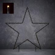 Garden d'light star garden stake 225 led warm white 8 function control...