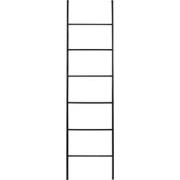 QUVIO Decoratieve ladder - 171 x 41,5 cm - Ijzer - Zwart