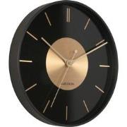 Wall Clock Gold Disc