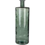 Mica Decorations Guan Vaas Fles - H75 x Ø25 cm - Glas - Groen