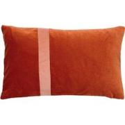 Dutch Decor PIPPA - Kussenhoes velvet 30x50 cm - Potters Clay - oranje...