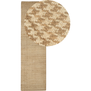 Beliani ARAPTEPE - Laagpolig-Beige-Jute