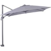 Garden Impressions Zweefparasol Hawaii S 250x250 - donker grijs - lich...