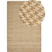 Beliani ARAPTEPE - Laagpolig-Beige-Jute