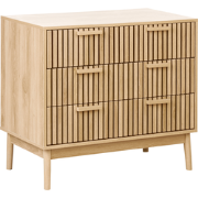 Beliani LYNWOOD - Commode-Lichte houtkleur-MDF, Vezelplaat