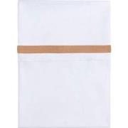 Baby's Only Wieglaken geweven bies - Caramel/Wit - 80x100 cm - 100% eg...