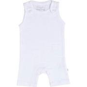Baby's Only Salopette Pure - Wit - 50 - 100% ecologisch katoen