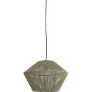 Light&living Hanglamp Ø50x33,5 cm FUGIA jute licht groen