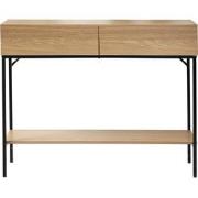 Console 2 Laden 1 Plank - Houten Decor - L100 x H80 cm