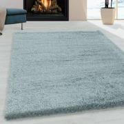 Tapijtenloods Pearl Soft Hoogpolig Vloerkleed Blauw- 80x150 CM