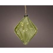 Micro LED diamant binnen dia16-H20cm green/warm white