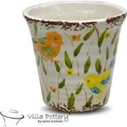 Villa Pottery  Babette Bird Pot Vaas - 13.5