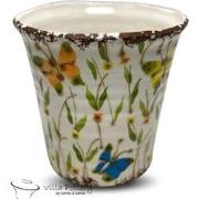 Villa Pottery   Babette Butterfly Pot Vaas - 20