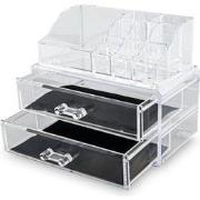 Decopatent® Make up Organizer met 9 Vakken & 2 Lades - Makeup Organize...