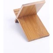 Decopatent® Universele telefoonhouder - Tablethouder - bamboe hout tel...