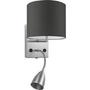 Moderne wandlamp Bling - antraciet - wandlamp Read inclusief lampenkap...