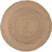 WOOOD Ross Vloerkleed - Jute - Naturel - 1x150x150