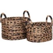 MUST Living Basket MUST Living oval, set of 2,25xØ41 cm | 30xØ46 cm